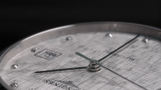手表 机械表 表针 时间 齿轮特写