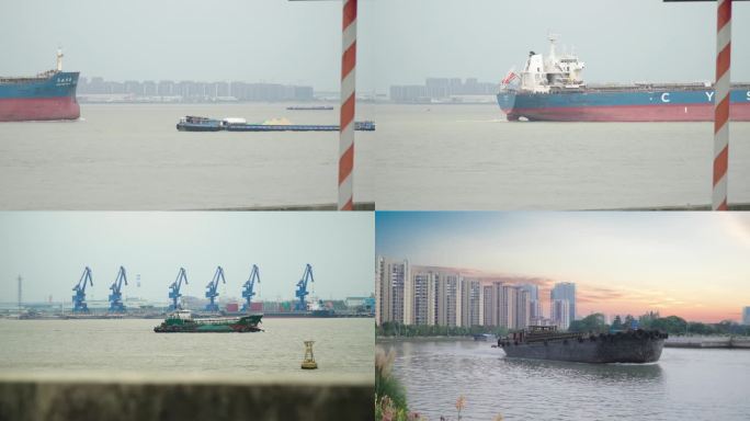 长江货船运河