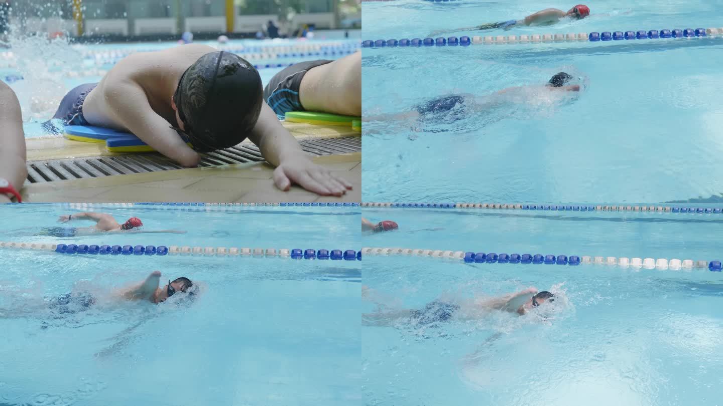 残疾人游泳运动员