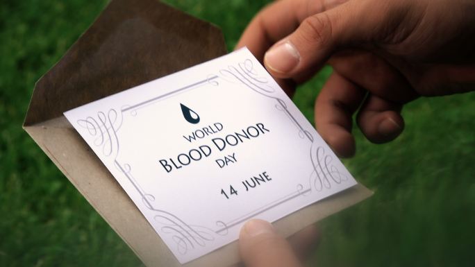 世界献血者日（6月14日）信函