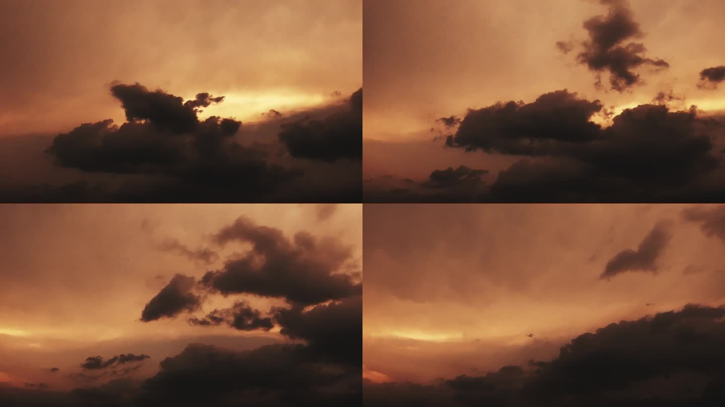 【HD天空】暗黑末日黑烟云影阴霾战火硝烟