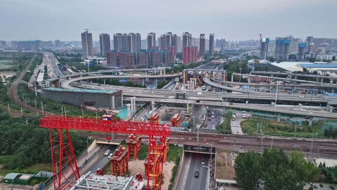 郑州建设三环立交桥