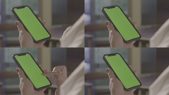 手机绿幕素材