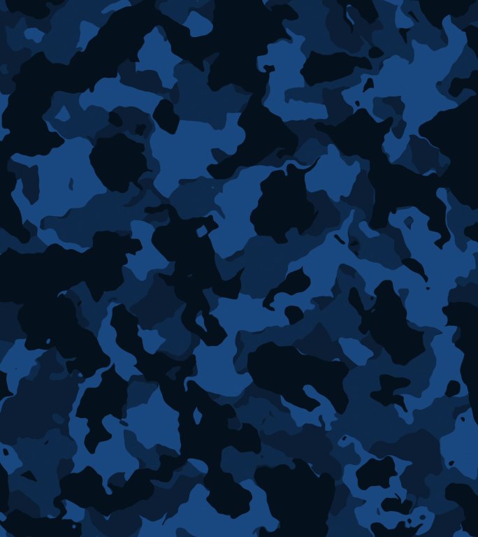 垂直彩色美军和军用数字伪装织物纹理背景。库存视频拷贝空间