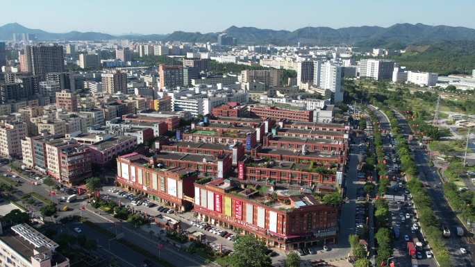 【正版素材】光明红木文化小镇