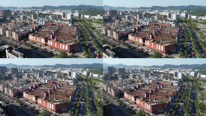 【正版素材】光明红木文化小镇