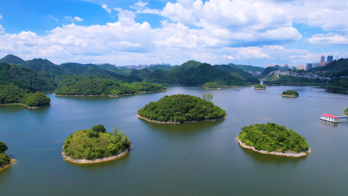 贵州贵阳阿哈湖国家湿地公园