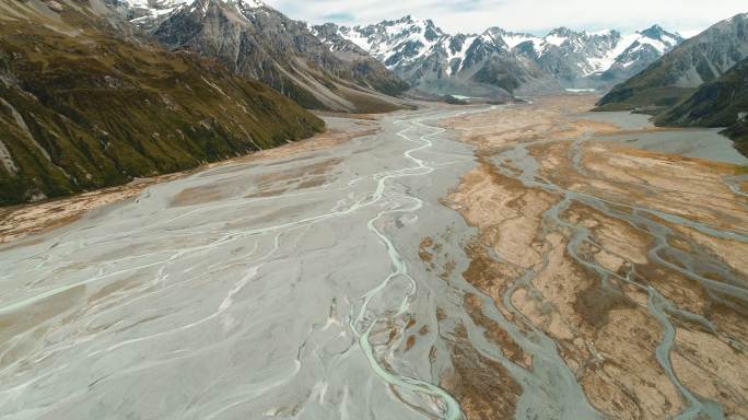 冰山，河流的水源。