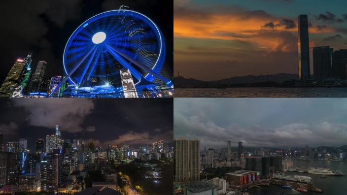 香港夜景 香港维港夜景