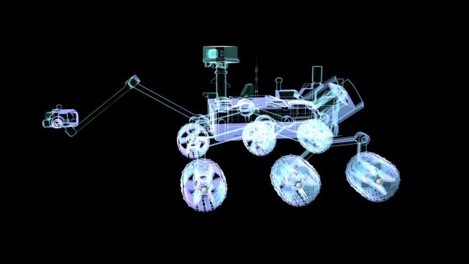 XRay火星漫游者动画