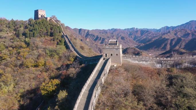 秋日天津蓟县黄崖关长城