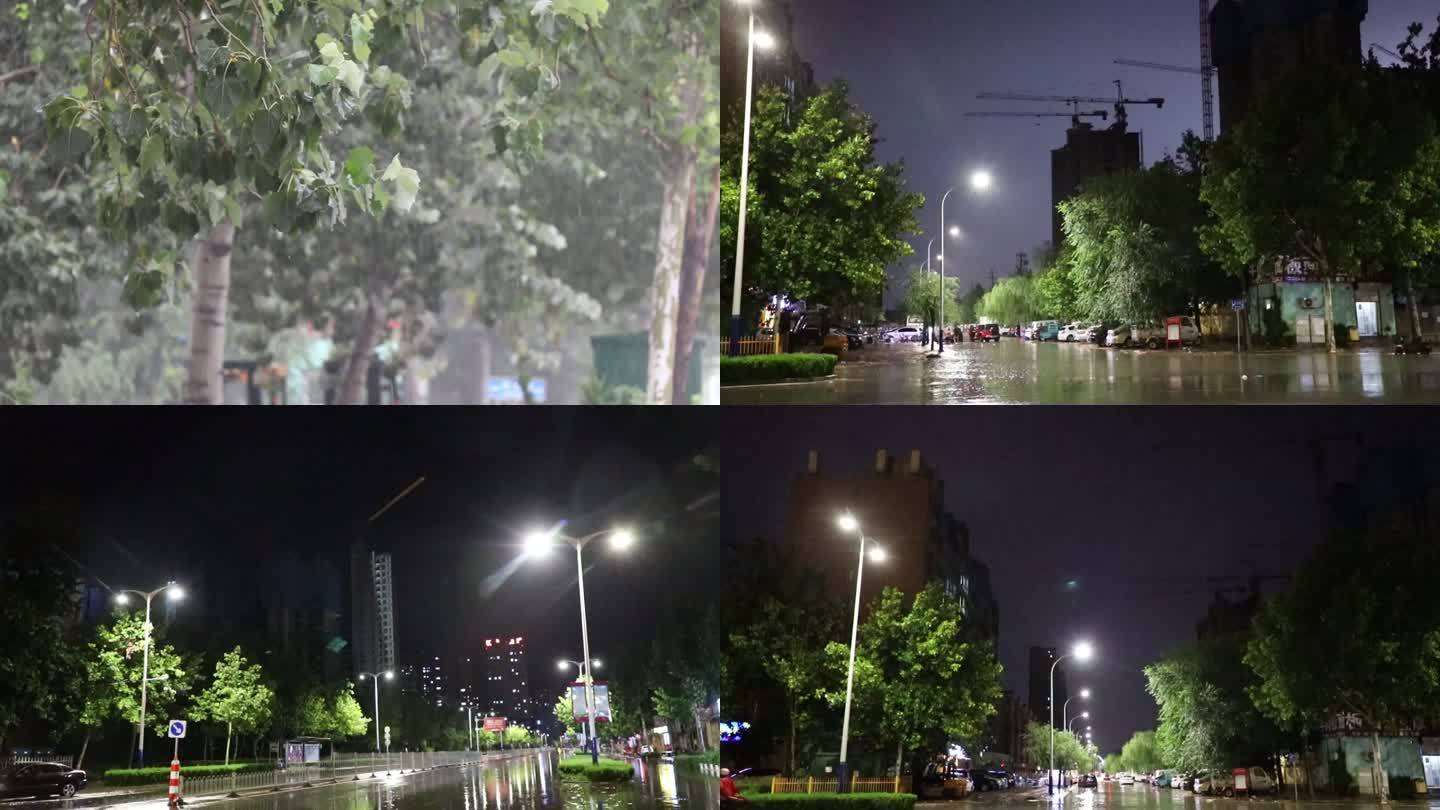 升格 雨天 雨夜 闪电 天气 伤感