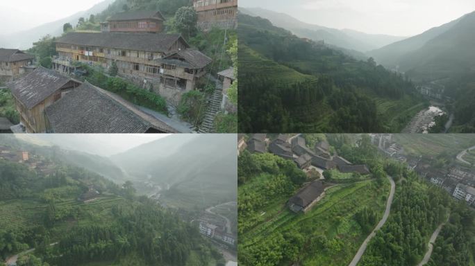 桂林山村航拍-4