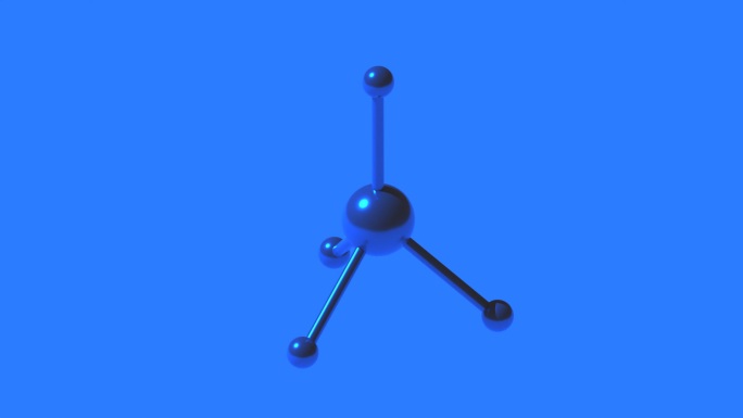 甲烷分子动画-2