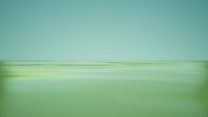 【4K时尚空间】艺术虚幻粉绿水面纯净背景