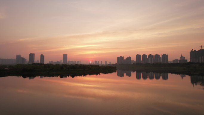 长沙马栏山航拍