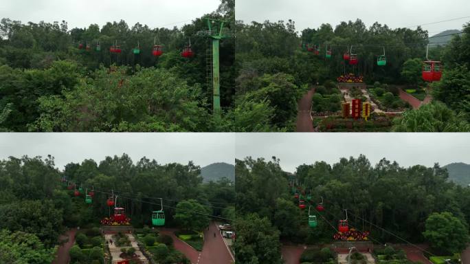 攀枝花东区攀枝花公园航拍