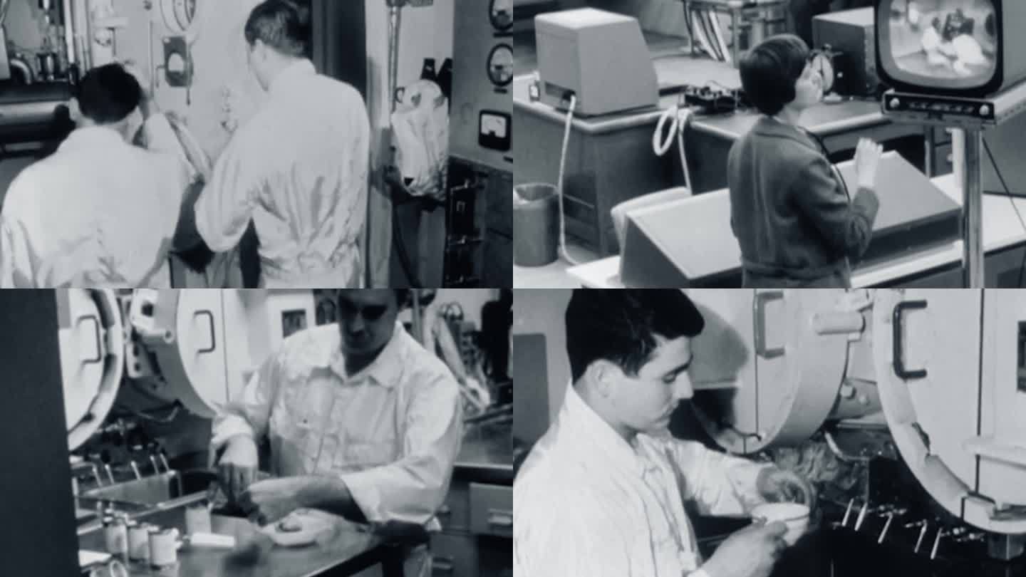 60年代模拟舱太空舱宇航员训练