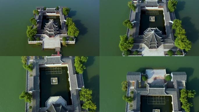 苏州石湖景区天镜阁