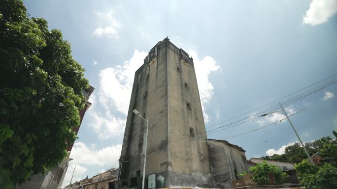 白花洞村 白花碉楼 光明古村落 老屋老围