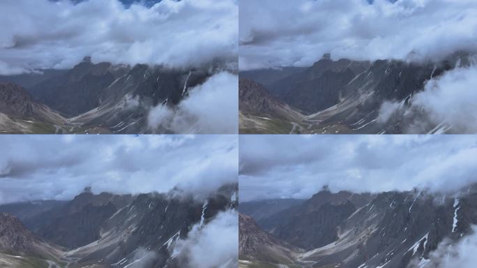 天山云海拍摄于乔尔玛