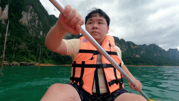高索国家公园亚洲男子皮划艇
