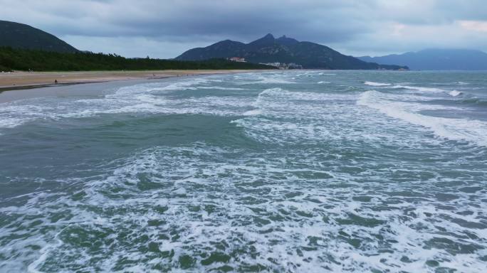 【5k】台山上川岛沿海海浪航拍直推