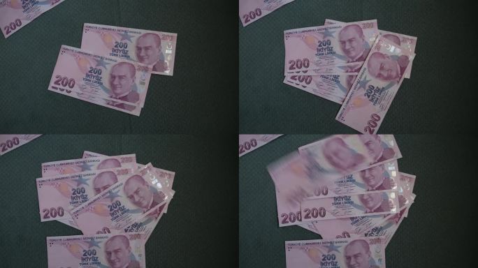 计算土耳其纸币金钱累积