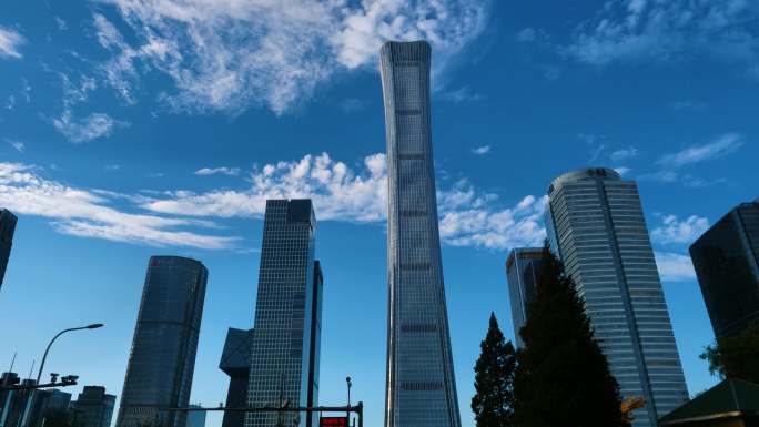 北京最高楼 中国尊 中信大厦大楼