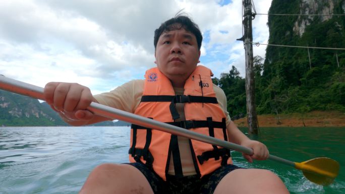 高索国家公园亚洲男子皮划艇
