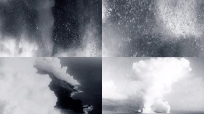 60年代日本火山喷发