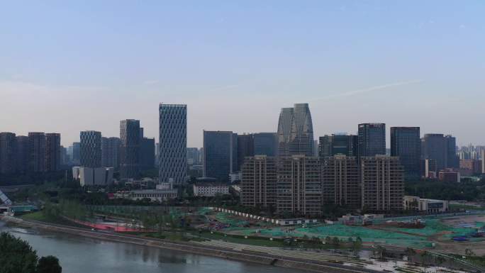 在水一方-成都府南河苍鹭