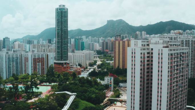 香港公共房地产建筑，标志性建筑lion