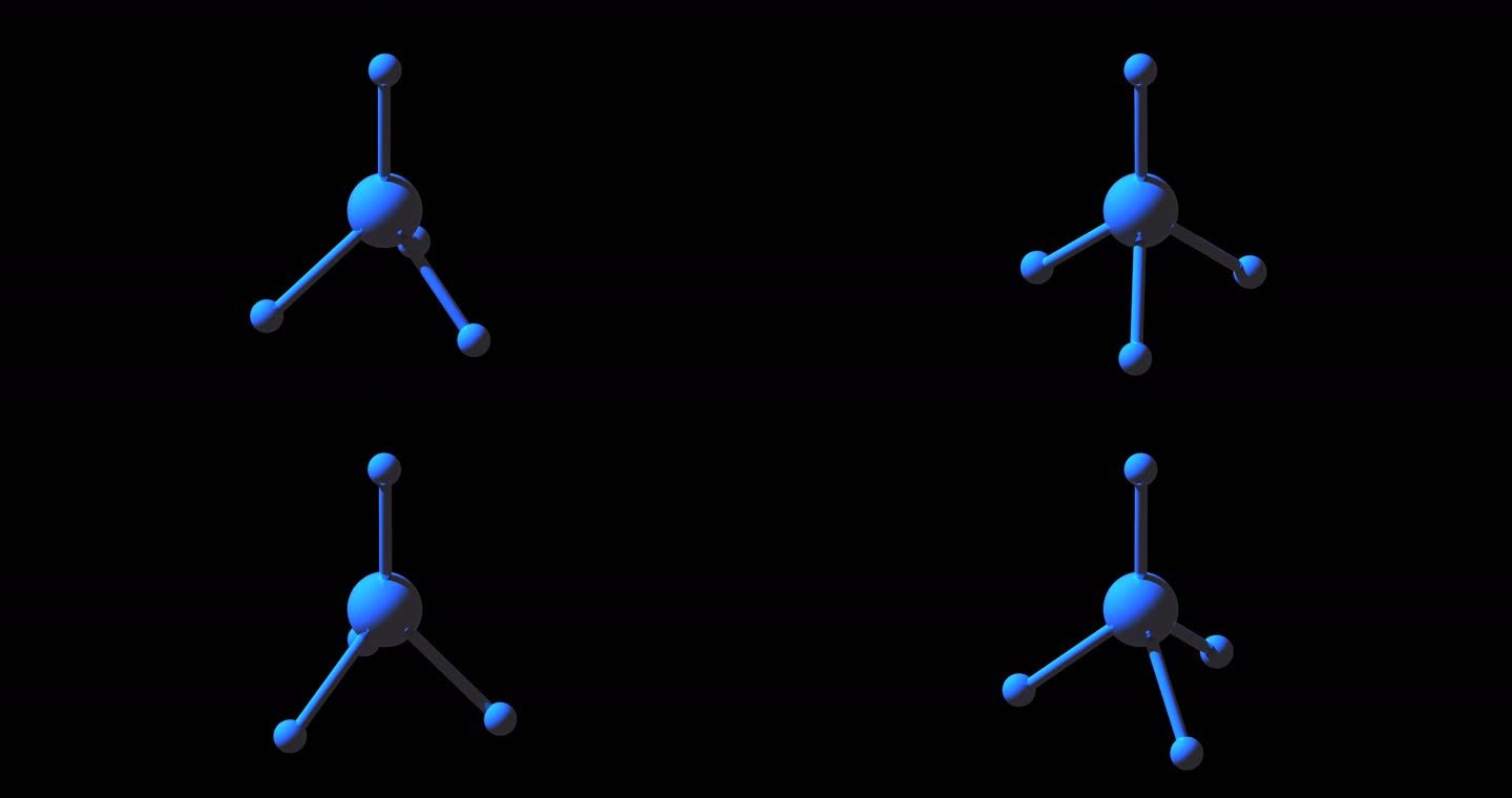 甲烷分子动画-3