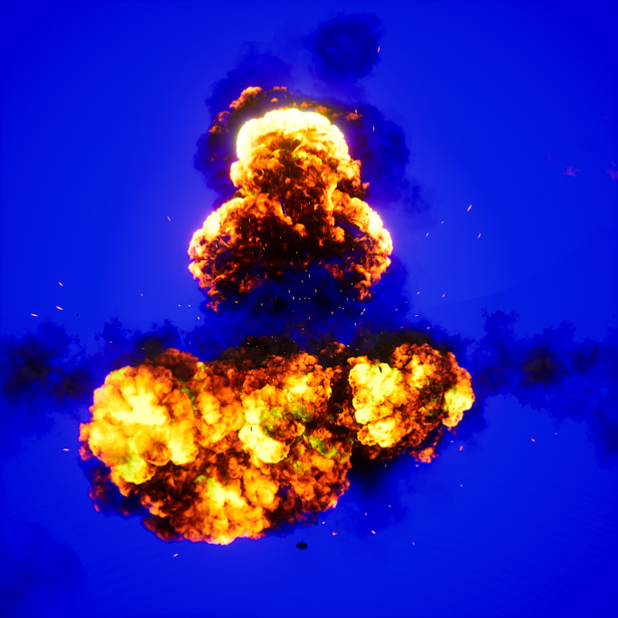 大型爆炸H（4k_带alpha通道）