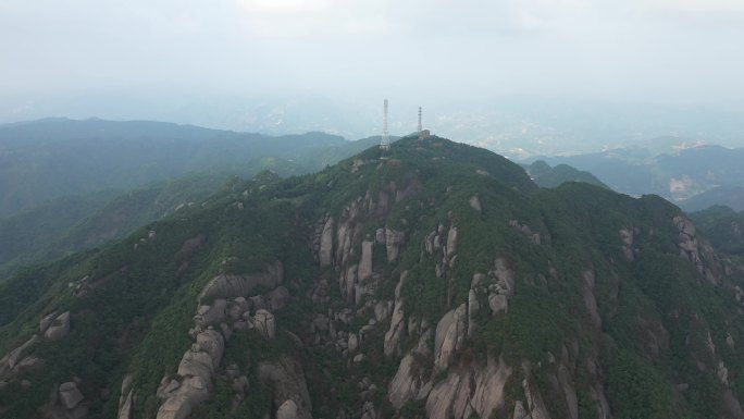 航拍福建太姥山