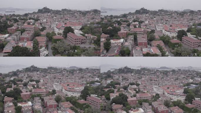 厦门 鼓浪屿 航拍 片头 开场