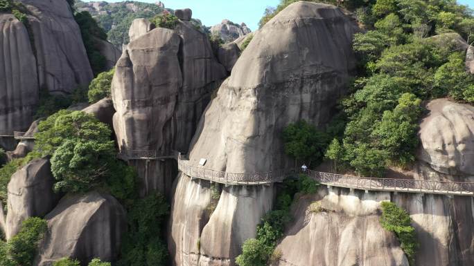 航拍福建太姥山