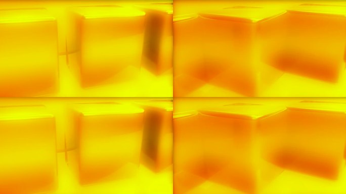 黄色方块的抽象背景