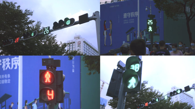 深圳交通行人纪实拍摄视频素材
