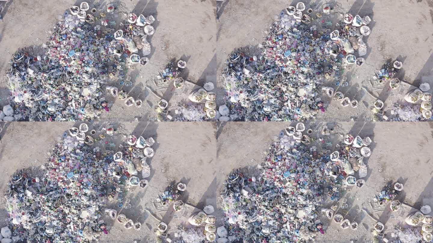 4K垃圾回收站垃圾再利用-log原素材
