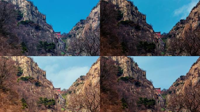 泰山 南天门 五岳之尊 游客