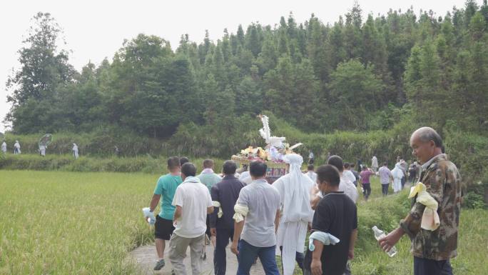 老人 逝世 去世 农村 乡下