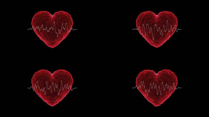 心形与心电图心脏监测仪/可循环