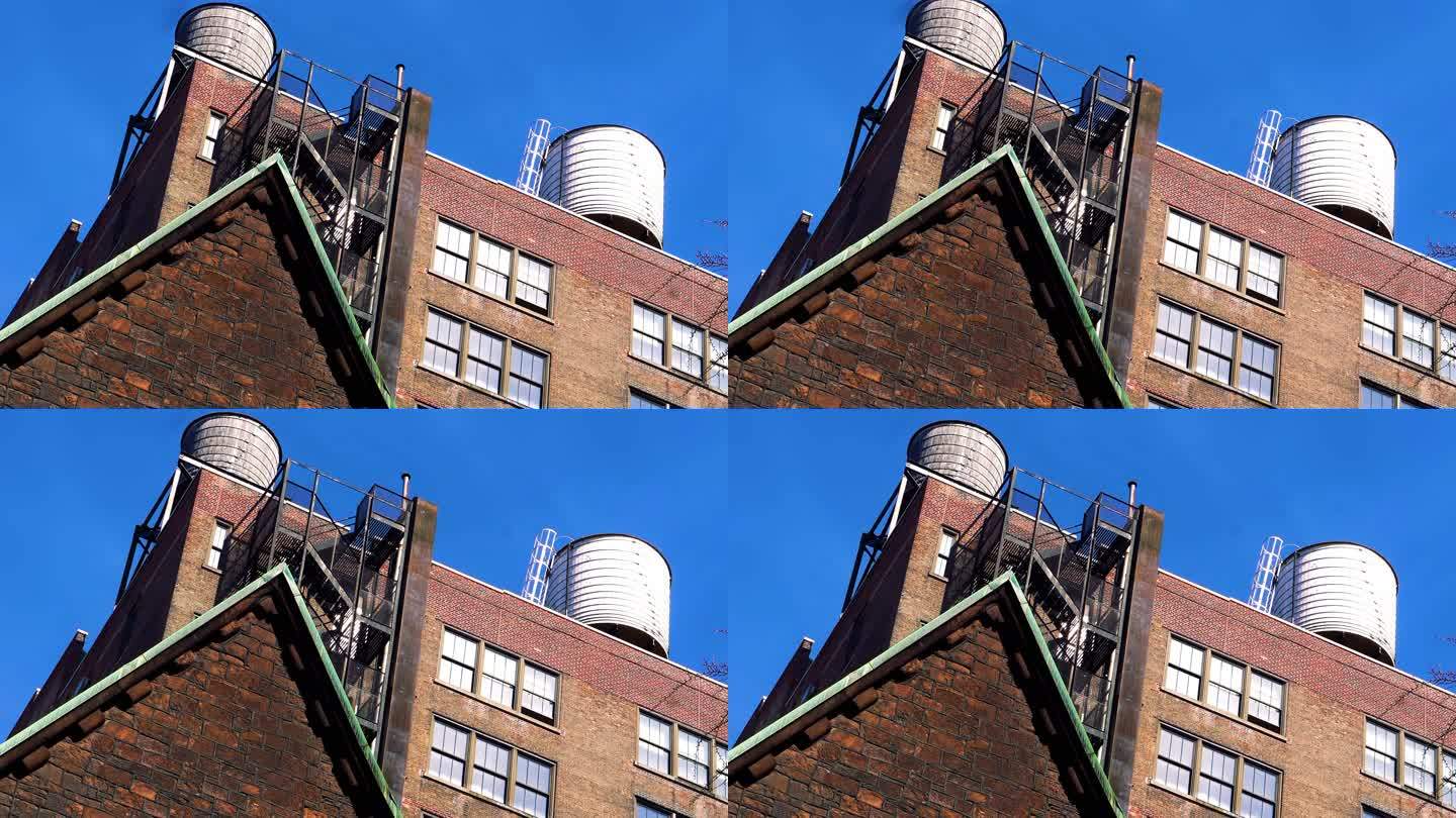 纽约市-屋顶水塔-切尔西