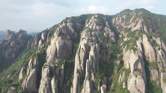 航拍福建太姥山