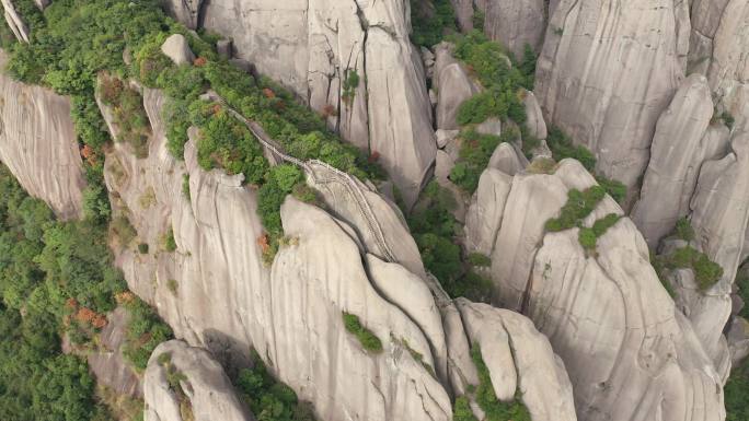 航拍福建太姥山