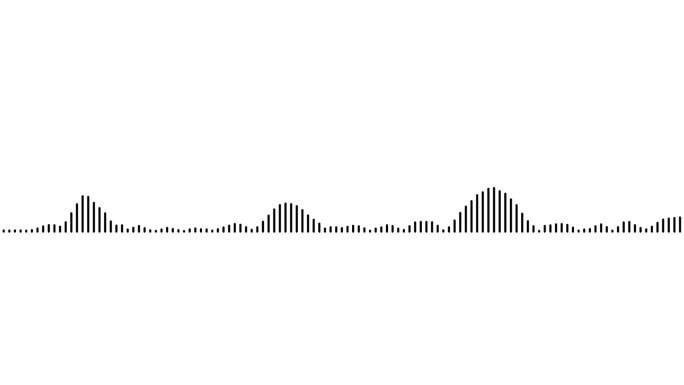 音频波形来自。声谱、数字取证。抽象音乐波动振荡。未来声波可视化。合成音乐技术样本。调整打印。频率失真