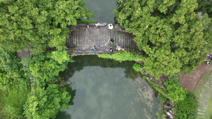 桂林山水遇龙河富里桥航拍20