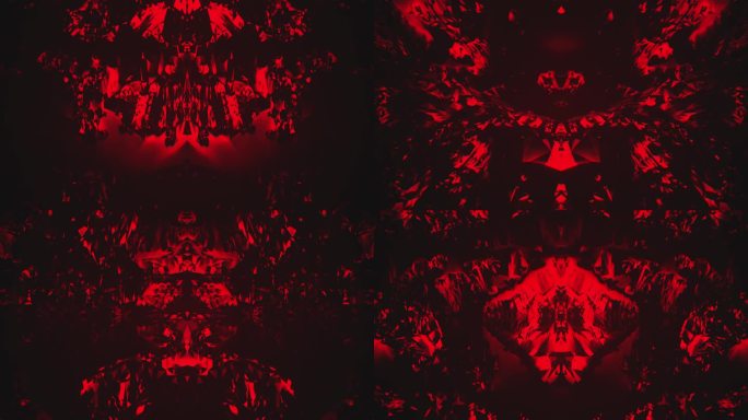 【4K时尚背景】黑红几何花纹光影抽象暗影